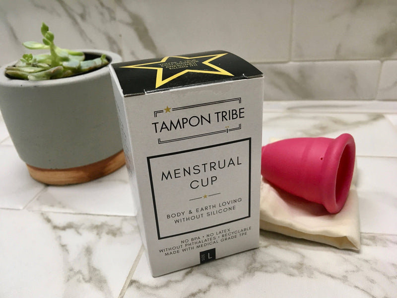 Menstrual Cup – Medium | Silicone-Free Reusable Period Cup | 12-Hour Protection