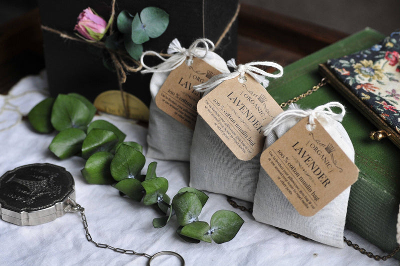 The Queen's TEApothecary - Lavender Sachet | Aromatherapy Drawer Bags | Pillow Sachet