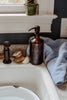 Bottle Pump Top Matte Black (Glass Jar not Included)