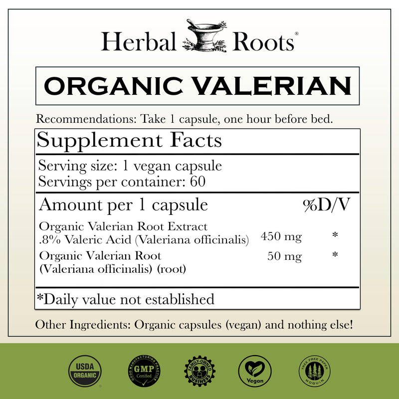 Organic Valerian Root