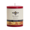 100% Pure Beeswax Pillar Candles (Multiple Colors)