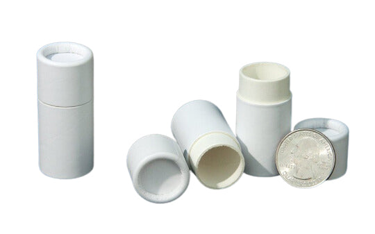 Eco-Friendly .25 oz Paper Lip Balm Tubes | Compostable Packaging