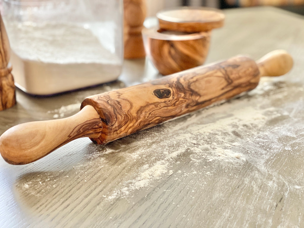 Natural OliveWood - Olive Wood Rolling Pin