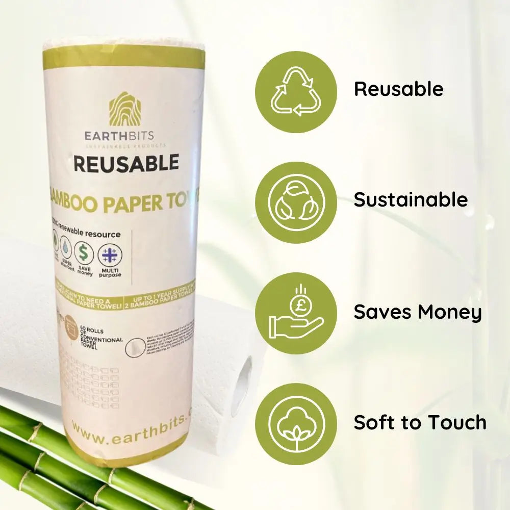 Reusable Bamboo Kitchen Towel