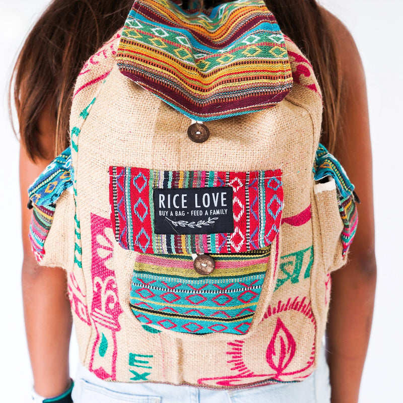 Recycled Travel Backpack Agra