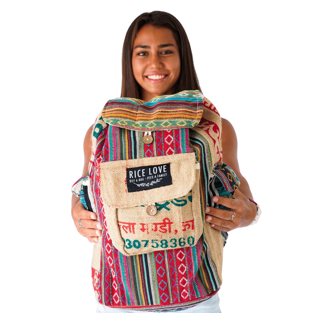 Recycled Travel Backpack Jaipur