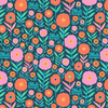 Beeswax Food Wrap – Fall Bloom Print | Reusable Organic Beeswax Wraps for Food Storage (Small, Medium & Large)