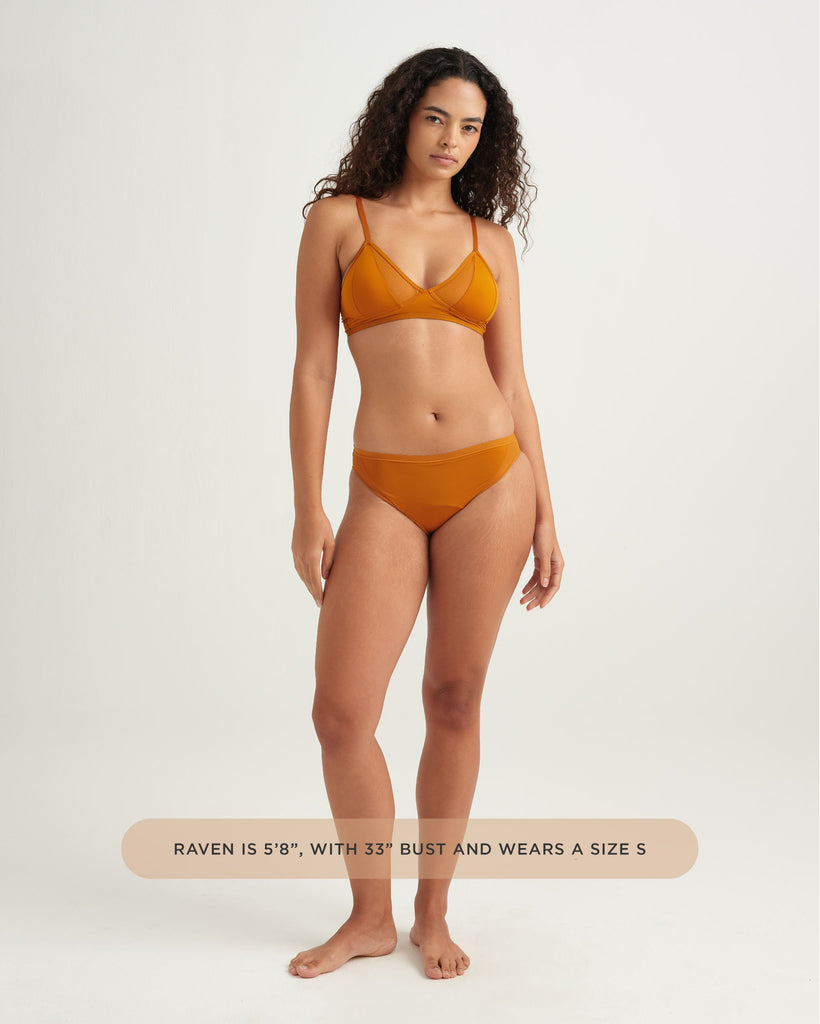 Sustainable Mesh Bralette – Light Support & Recycled