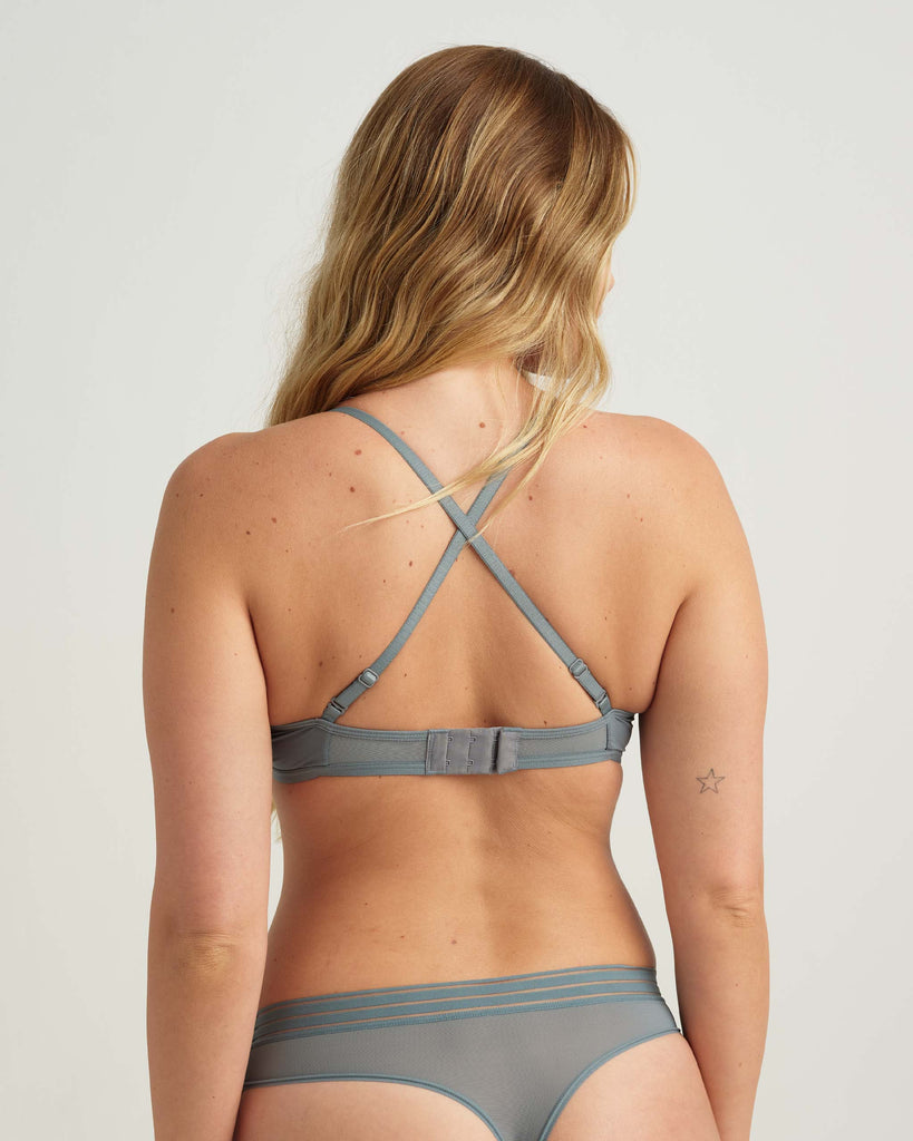 Sustainable Mesh Bralette – Light Support & Recycled