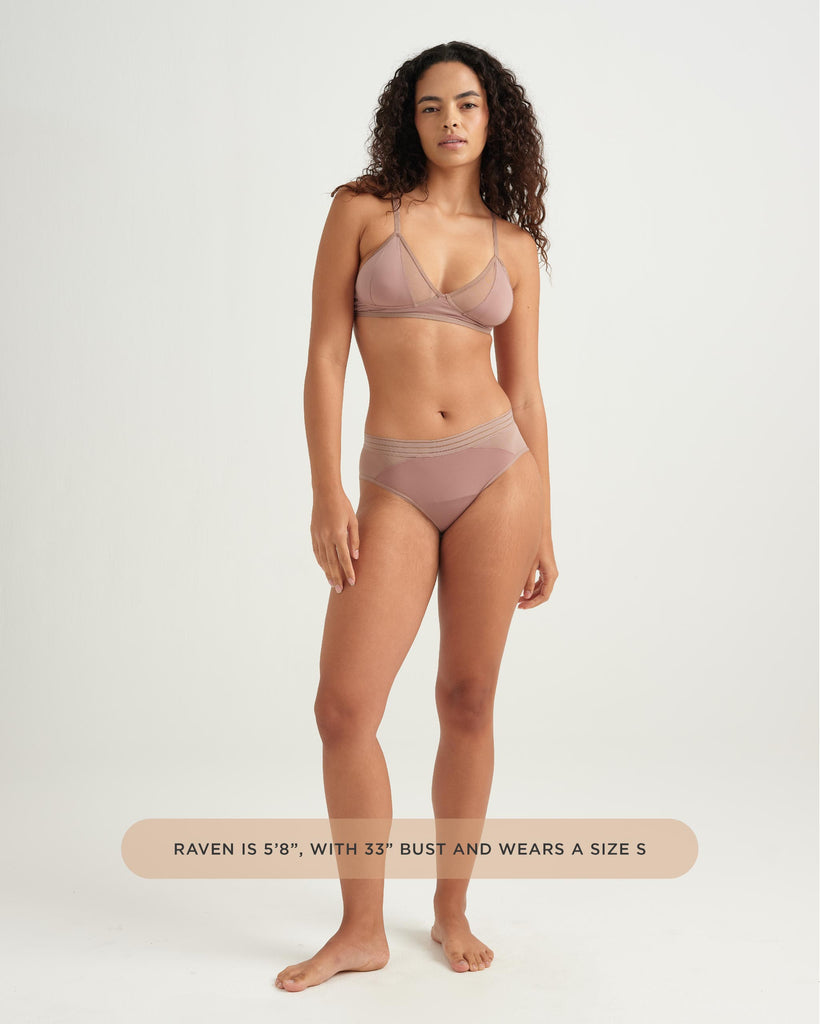 Sustainable Mesh Bralette – Light Support & Recycled