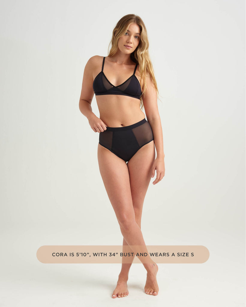 Sustainable Mesh Bralette – Light Support & Recycled