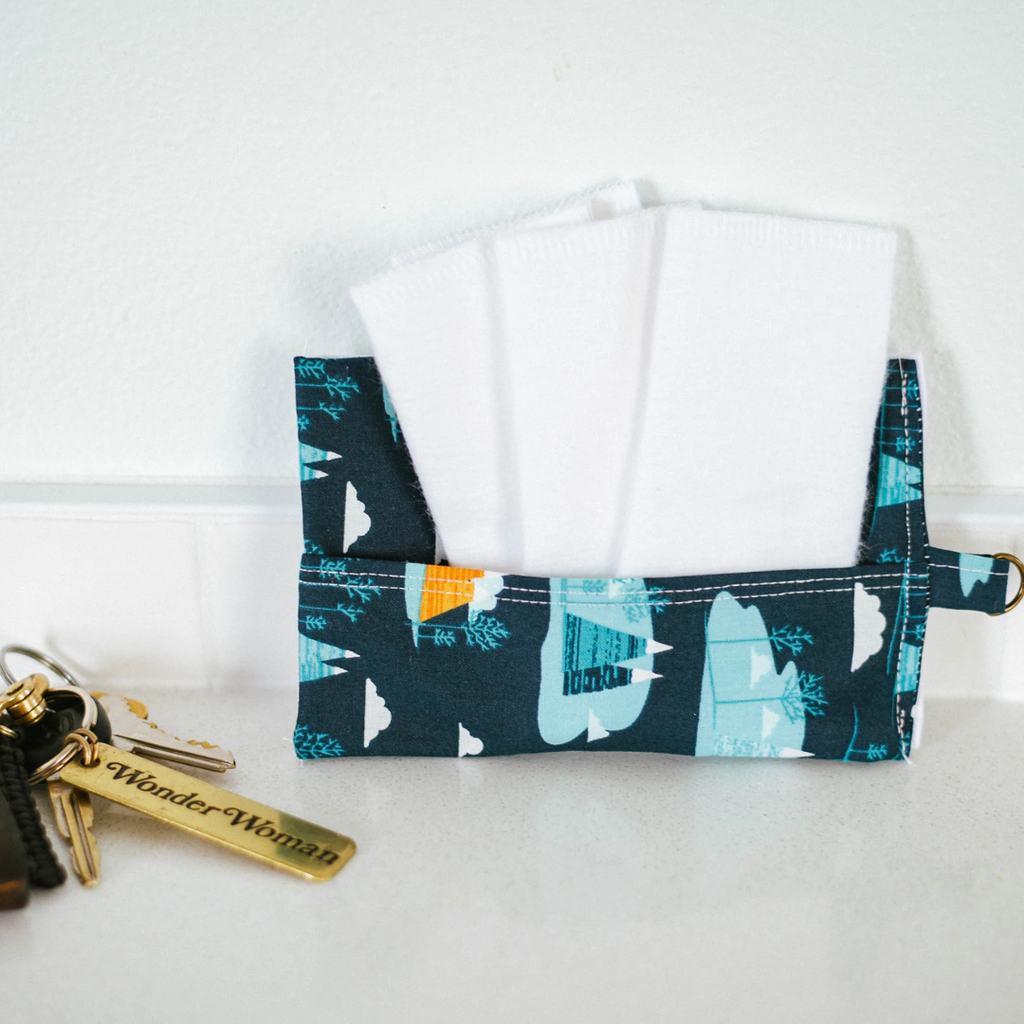 Reusable Flannel Tissues – Eco Set of 6