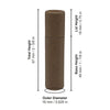 .2 oz / 5 g Eco-Friendly Lip Balm Paper Tubes | Compostable & Plastic-Free