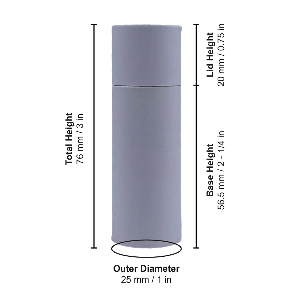 Eco-Friendly .5 oz Push-Up Tubes | Compostable Kraft Paper Packaging