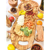 Natural OliveWood - Olive Wood Charcuterie Board - Includes Juice Well