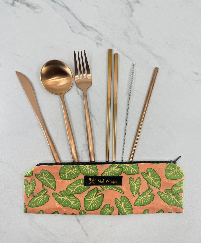 Reusable Cutlery Set – Kalo | Eco-Friendly Travel Utensil Kit | Plastic-Free Dining