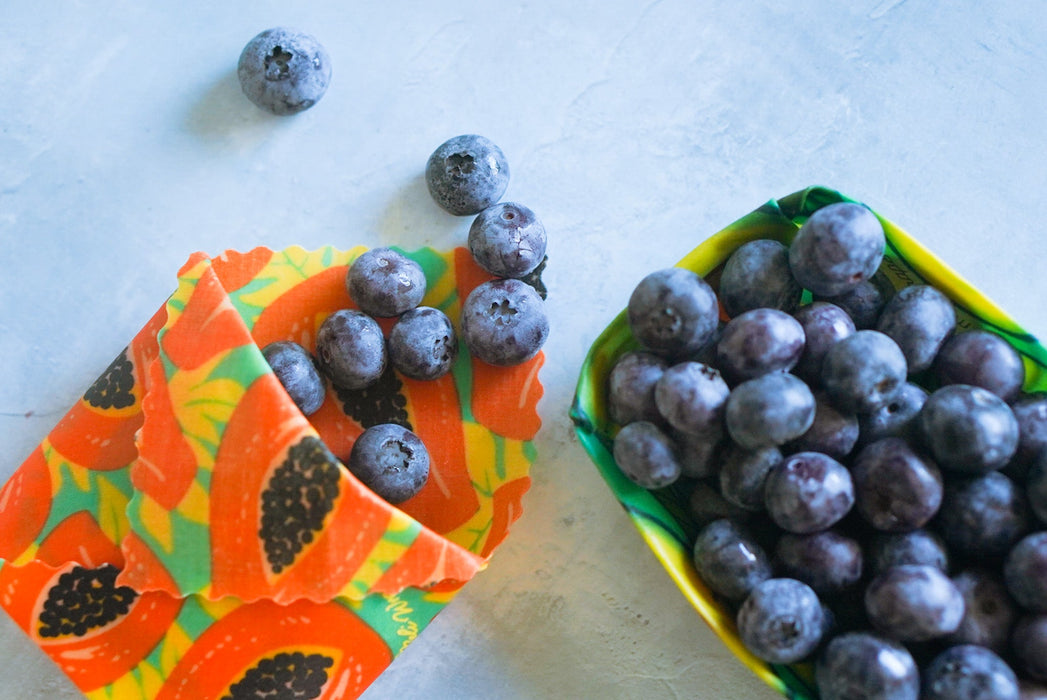 Beeswax Wrap Bulk Roll – Avocado Print | Reusable Organic Beeswax Wrap for Custom Food Storage Sizes (13.5" x 42")
