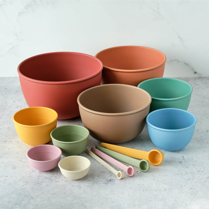 Astrik Baking Bundle (5 Bowls + Measuring Duo Set)