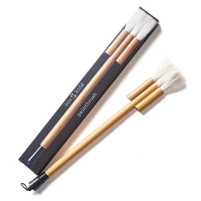 Bamboo Paint Brush – Japanese-Inspired Natural Wool Bristles | Eco-Friendly Art Tool