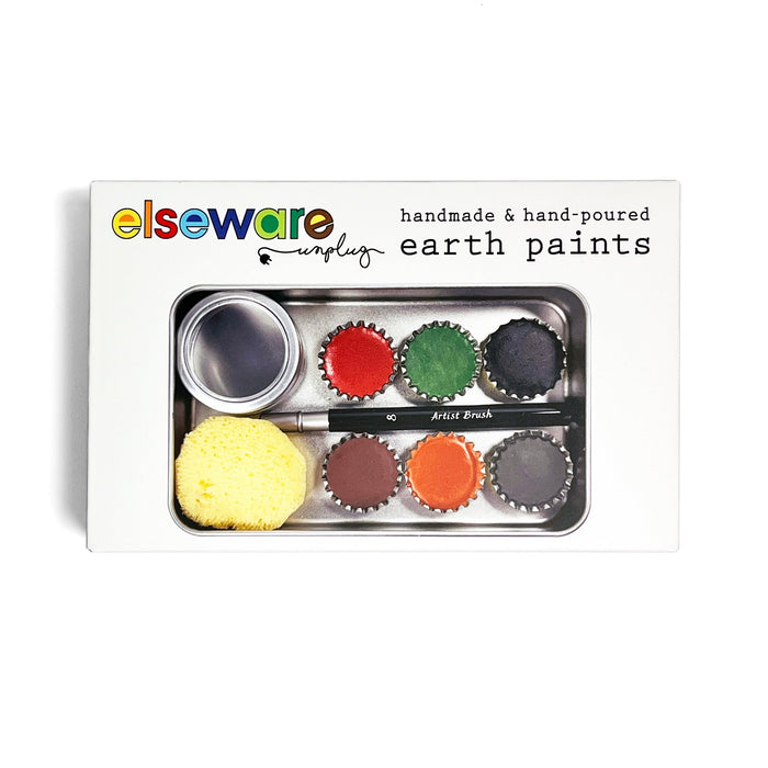 Handmade Watercolor Set – Earth Paints | Natural Mineral Pigments | Non-Toxic & Eco-Friendly