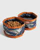 (R)evolution™ Recycled Collapsible Double Dog Bowl