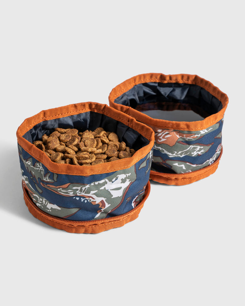 (R)evolution™ Recycled Collapsible Double Dog Bowl