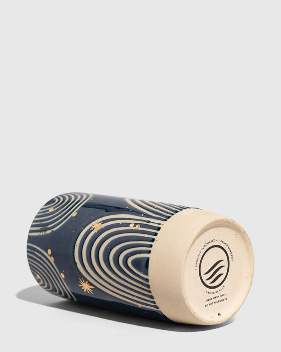 Stoneware Insulated Travel Mug – 10 oz. Ceramic Comfort