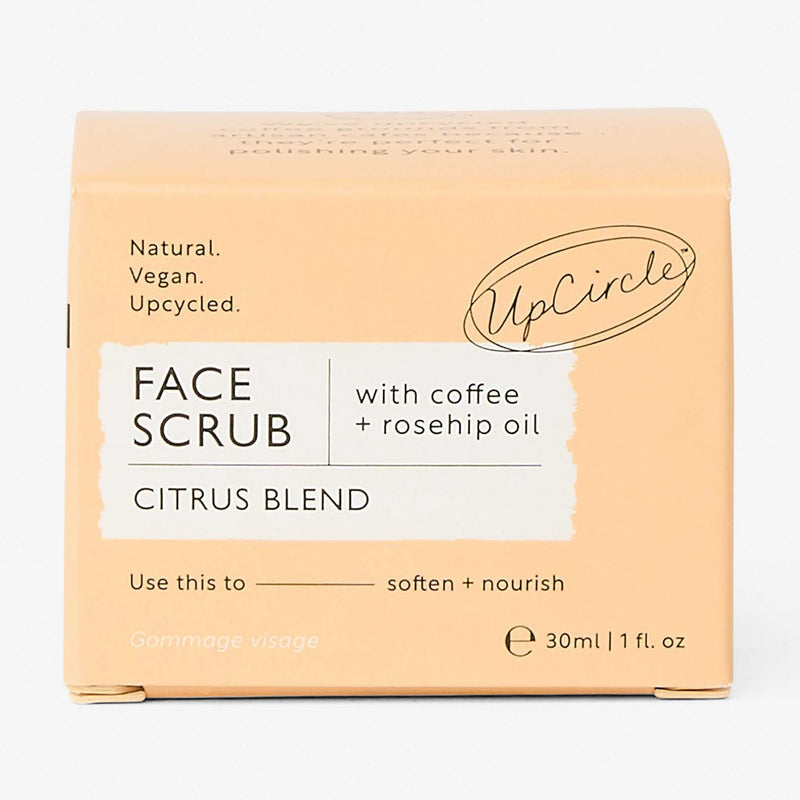 Natural Face Scrub – Citrus Blend – Travel Size