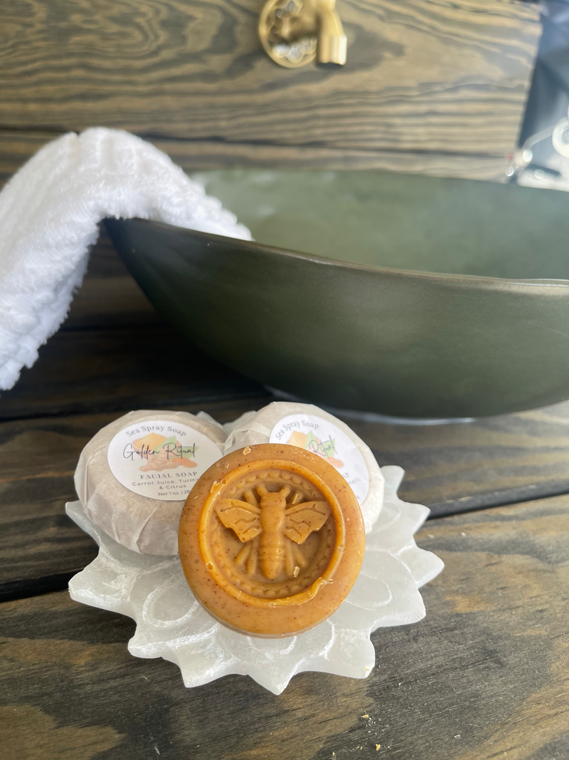 Golden Ritual Turmeric Infused Facial Soap