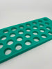 Reusable Silicone Filling Trays for Paperboard Push-Up Lip Balm Tubes