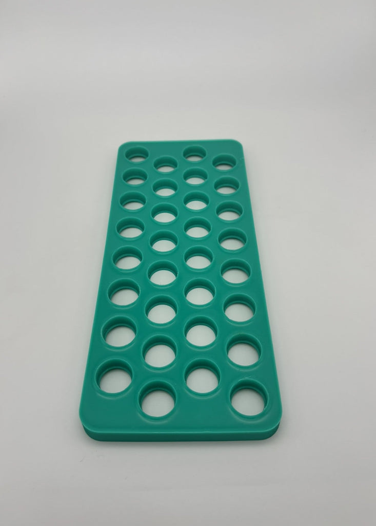 Reusable Silicone Filling Trays for Paperboard Push-Up Lip Balm Tubes