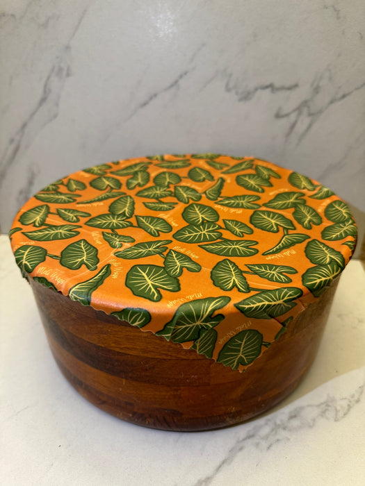 Beeswax Food Wrap – Kalo Print | Reusable Eco-Friendly Food Storage