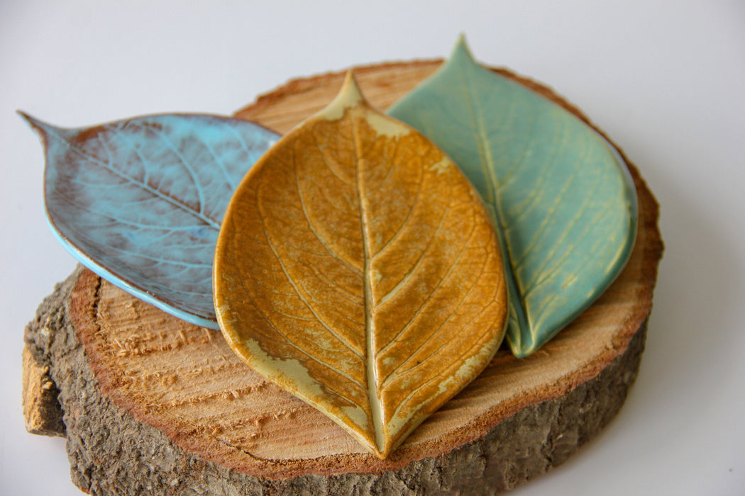 Handcrafted Small Leaf Dish