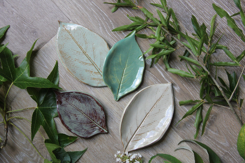 Handcrafted Small Leaf Dish