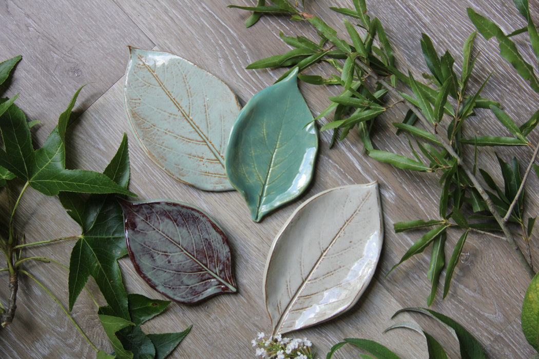Handcrafted Small Leaf Dish