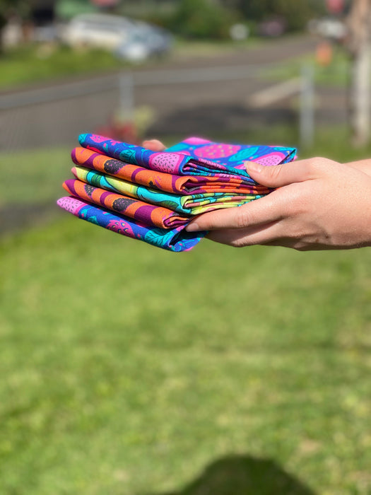 Dragonfruit Kitchen Towel Set | 100% Cotton Eco Towels