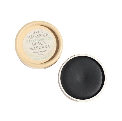Black Vegan Zero-Waste Mascara – Organic, Plastic-Free & Lash-Boosting