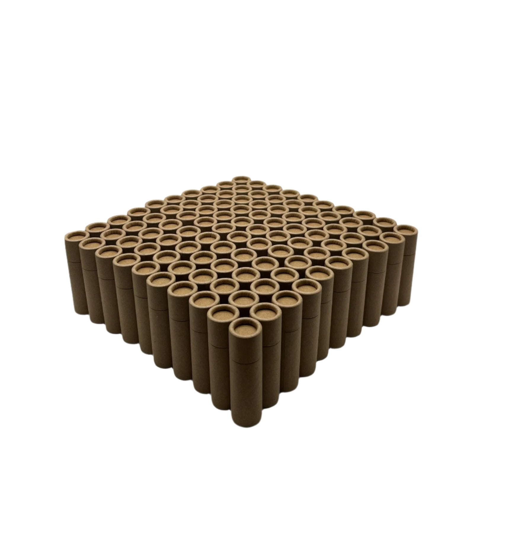 .3 ounce / 8.5 g Natural Kraft Lip Balm Tubes
