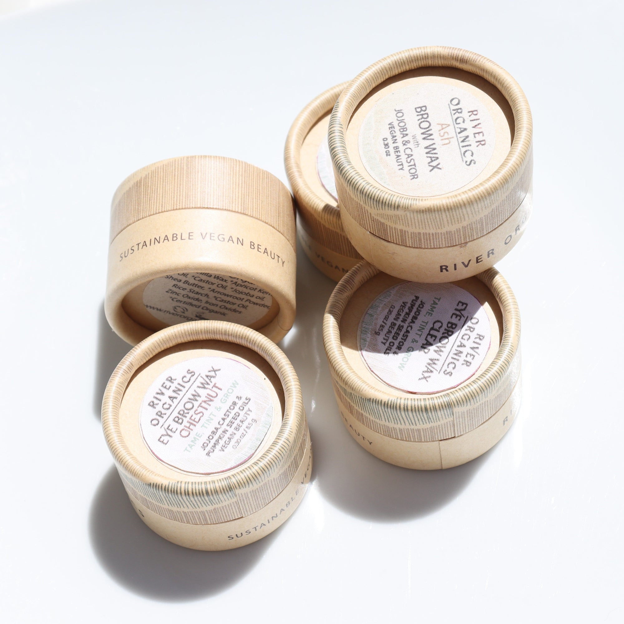 Vegan Brow Wax &amp; Growth Serum – Tame, Tint &amp; Nourish Brows Naturally