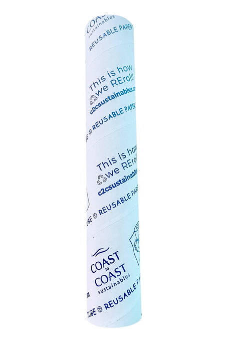 Reusable Towel Tube | Eco-Friendly Paper Towel Replacement Holder