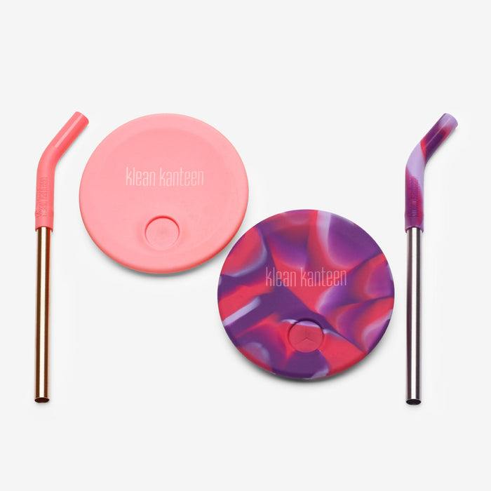 Silicone Straw Lid – 2-Pack