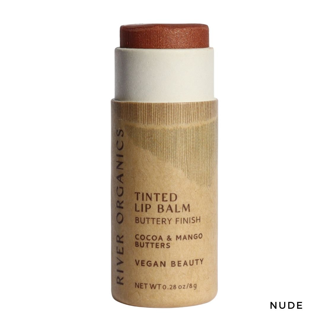 Tinted Vegan Lip Balm – Hydrating, Plastic-Free &amp; Buildable Color