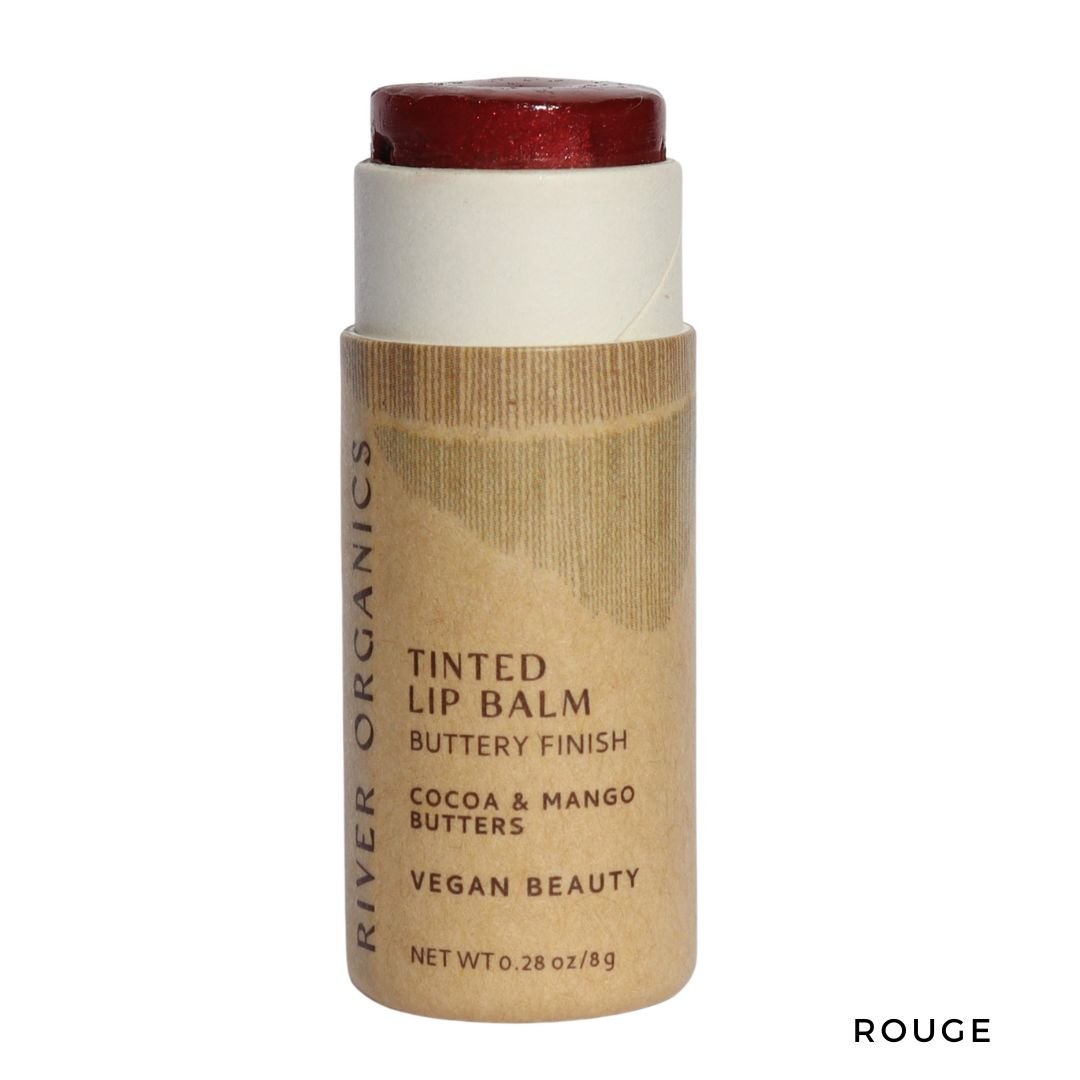 Tinted Vegan Lip Balm – Hydrating, Plastic-Free &amp; Buildable Color