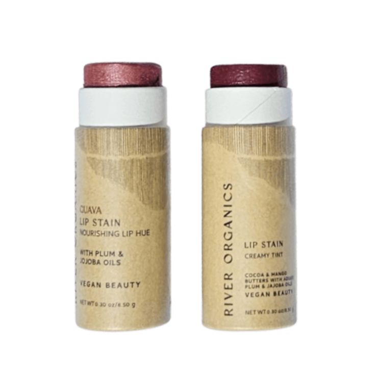 Vegan Lip Stain Set – Hydrating, Long-Lasting & Plastic-Free Lip Color