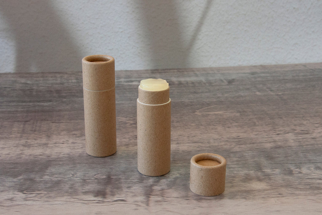 .15oz Kraft Push-Up Lip Balm Tube (4.25g) – Plastic-Free & Compostable