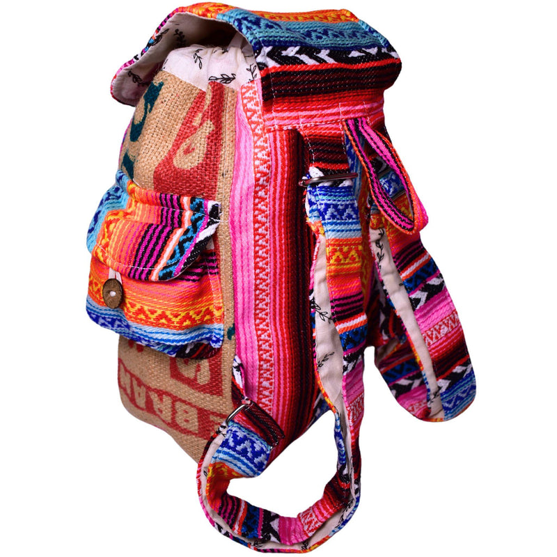 Mini Recycled Travel Backpack Ravi
