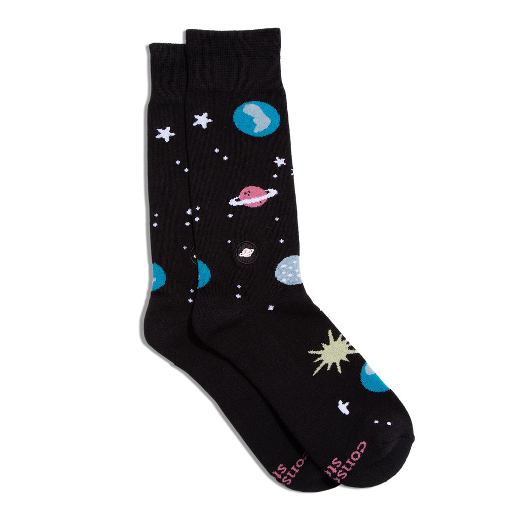 Socks that Support Space Exploration - Distant Galaxies