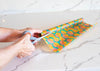 Beeswax Wrap Bulk Roll – Shells Print | Reusable Organic Beeswax Food Wrap Roll (13.5" x 42")