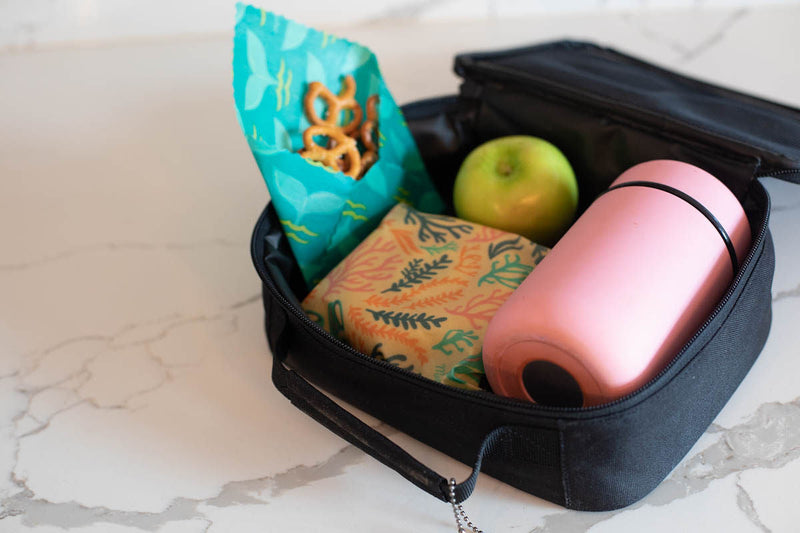 Beeswax Food Wrap – Pineapple Print | Reusable Organic Cotton Wraps