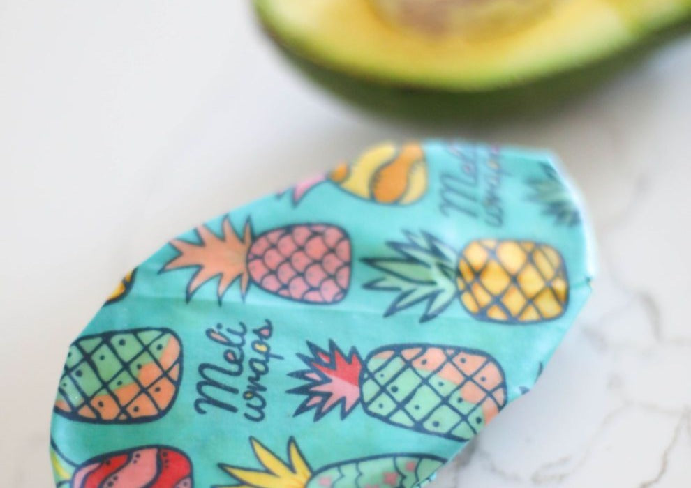 Beeswax Wrap Bulk Roll – Pineapple Print | Extra-Long Reusable & Eco-Friendly Alternative to Plastic Wrap